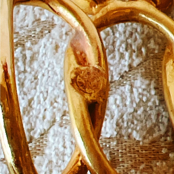 🔶NICKY BUTLER Fashion Gold Tone Wide Roman Chain Statement Cuff NEW NB - Picture 10 of 15